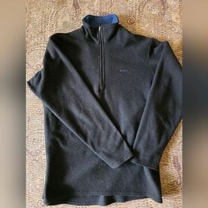 Patagonia Blue and Black Fleece Jacket